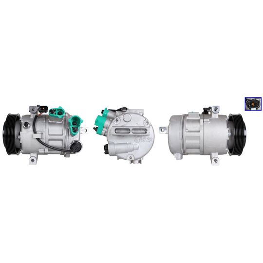 ACP01232 - Compressor, air conditioning 