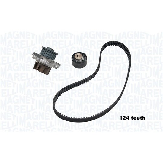 341401860002 - Water Pump & Timing Belt Set 