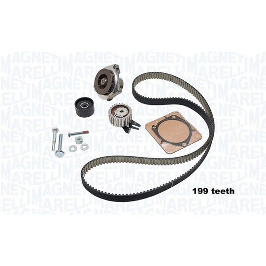 341403440001 - Water Pump & Timing Belt Set 