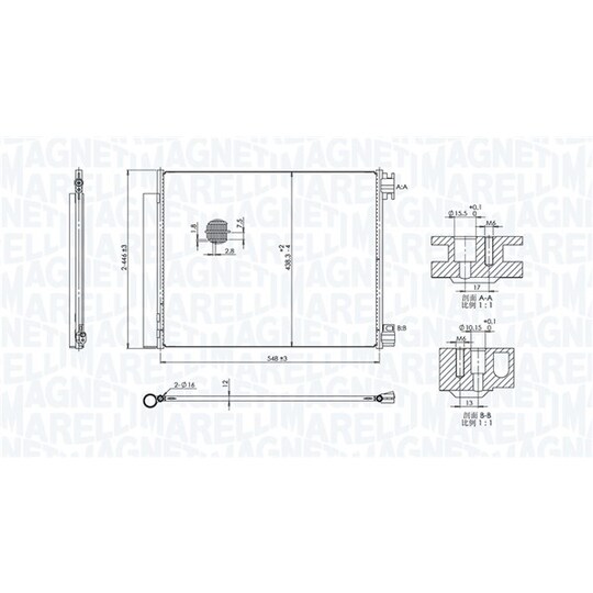 350203101800 - Condenser, air conditioning 