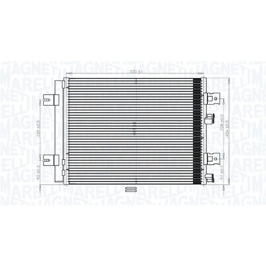 350203765000 - Condenser, air conditioning 