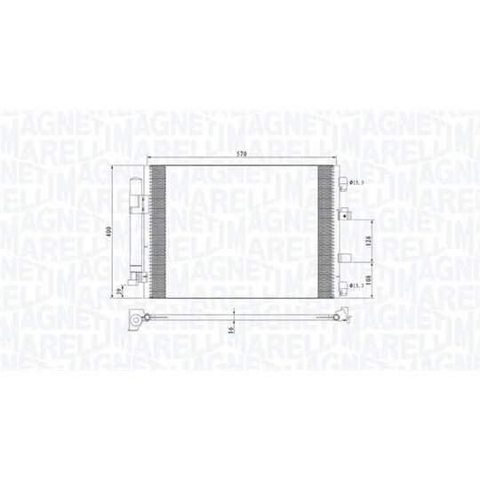 350203773000 - Condenser, air conditioning 