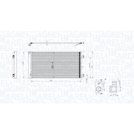 350203747000 - Condenser, air conditioning 