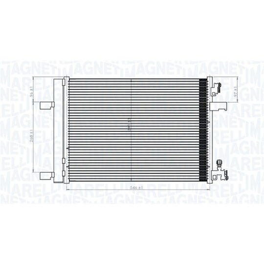 350203769000 - Condenser, air conditioning 