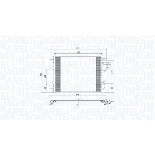 350203802000 - Condenser, air conditioning 