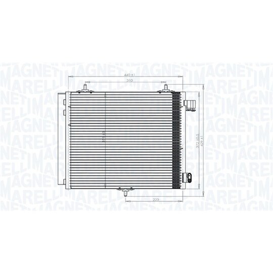 350203818000 - Condenser, air conditioning 