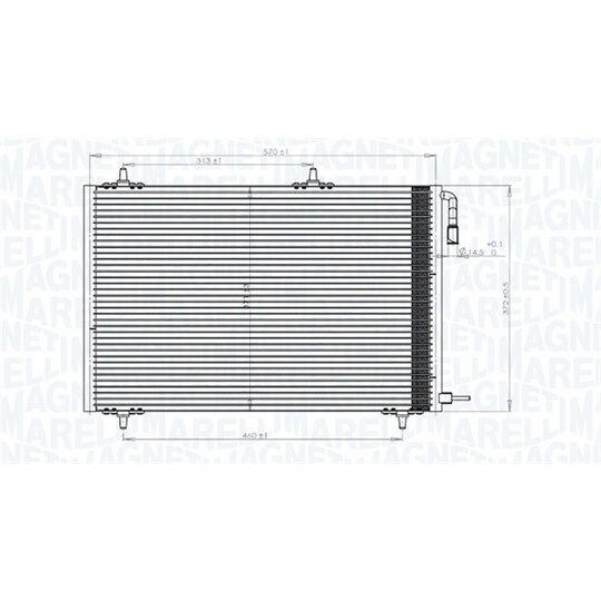 350203816000 - Condenser, air conditioning 