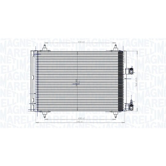 350203849000 - Condenser, air conditioning 