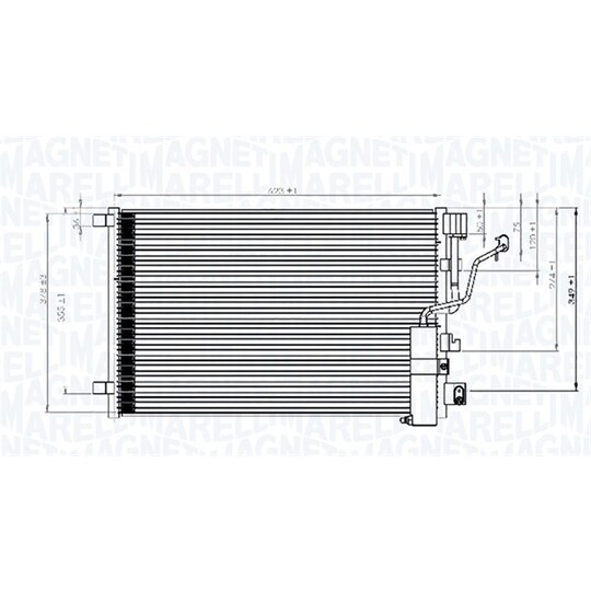 350203841000 - Condenser, air conditioning 