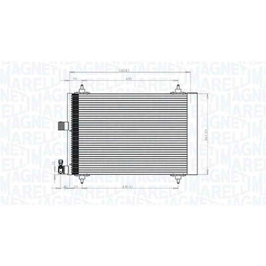 350203839000 - Condenser, air conditioning 