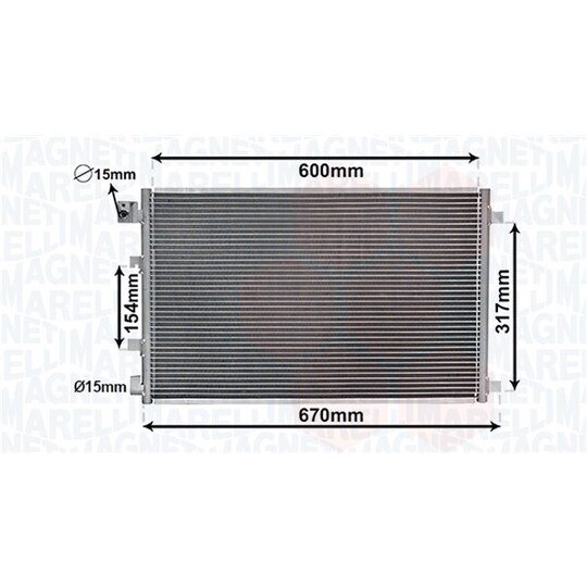 350203879000 - Condenser, air conditioning 