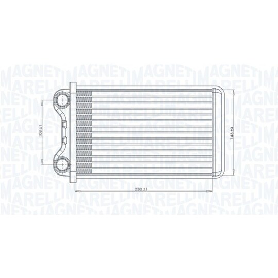 350218472000 - Heat Exchanger, interior heating 