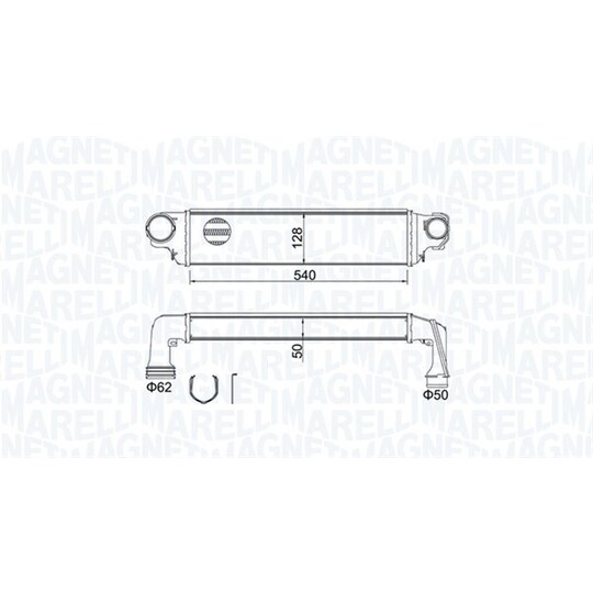 351319204590 - Intercooler, charger 