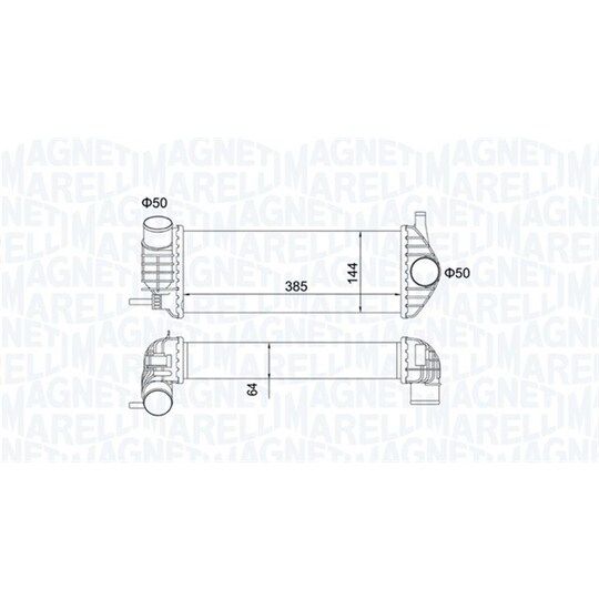 351319204480 - Intercooler, charger 