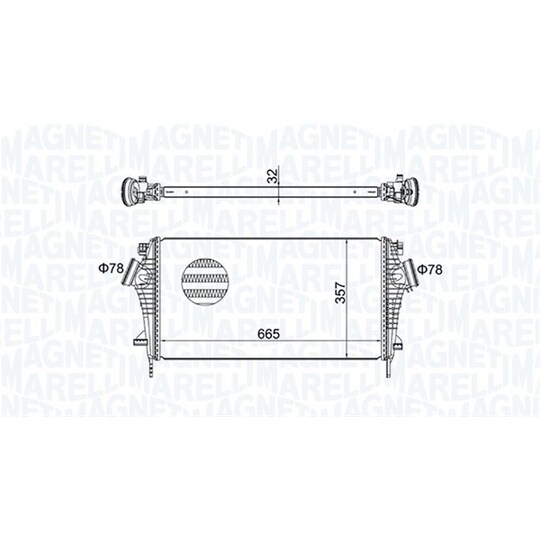 351319204440 - Intercooler, charger 