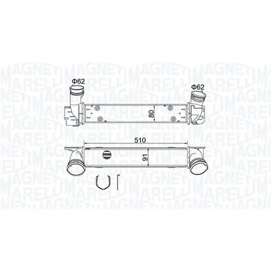 351319204880 - Intercooler, charger 