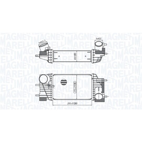 351319205820 - Intercooler, charger 