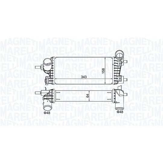 351319205550 - Kompressoriõhu radiaator 