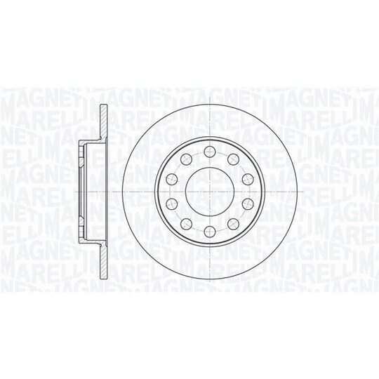 361302040125 - Brake Disc 