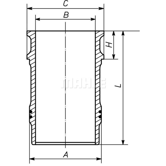 001 LW 00138 001 - Cylinder Sleeve 