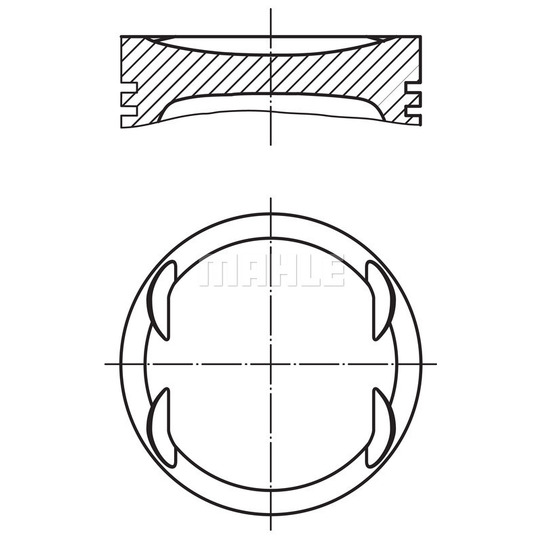 007 PI 00153 002 - Piston 