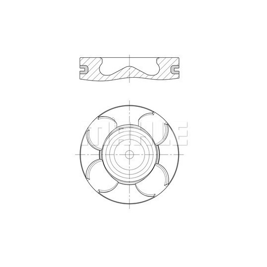 007 PI 00156 000 - Piston 