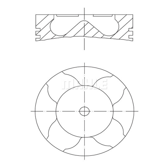 007 PI 00163 000 - Piston 