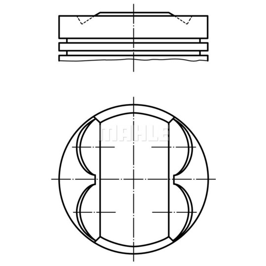 011 PI 00105 000 - Piston 