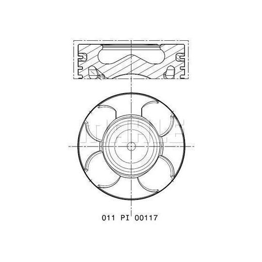 011 PI 00117 000 - Piston 