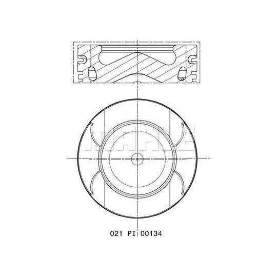 021 PI 00134 000 - Piston 