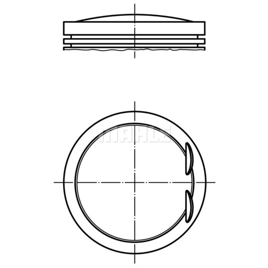 028 PI 00128 001 - Piston 