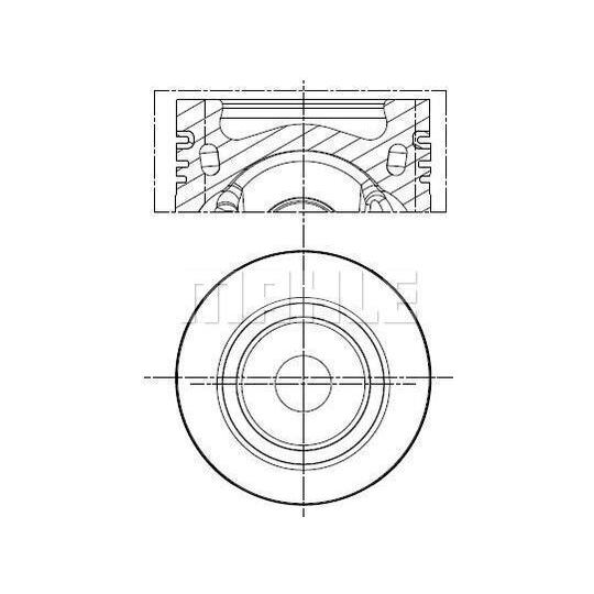 028 PI 00141 001 - Piston 