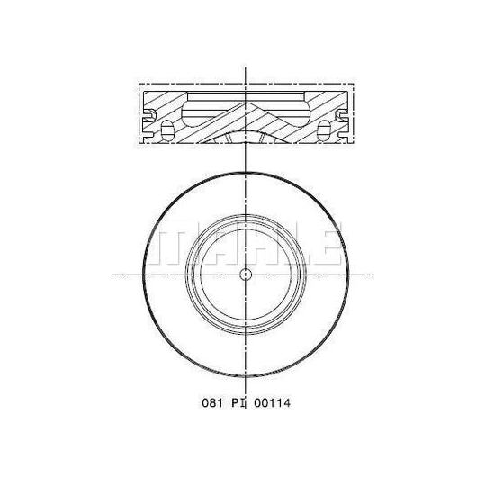 081 PI 00114 000 - Piston 