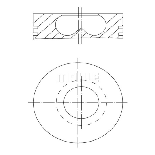 081 PI 00123 000 - Piston 