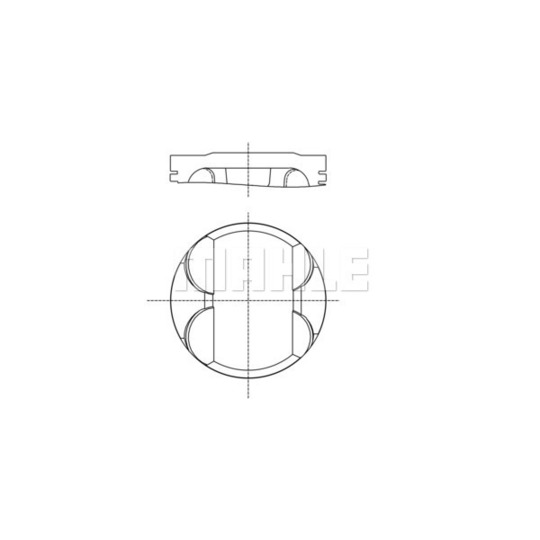 082 PI 00100 000 - Piston 