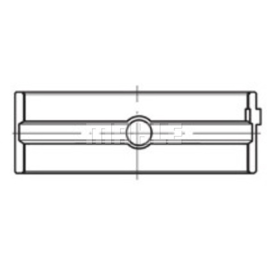 099 HL 20065 025 - Crankshaft Bearings 