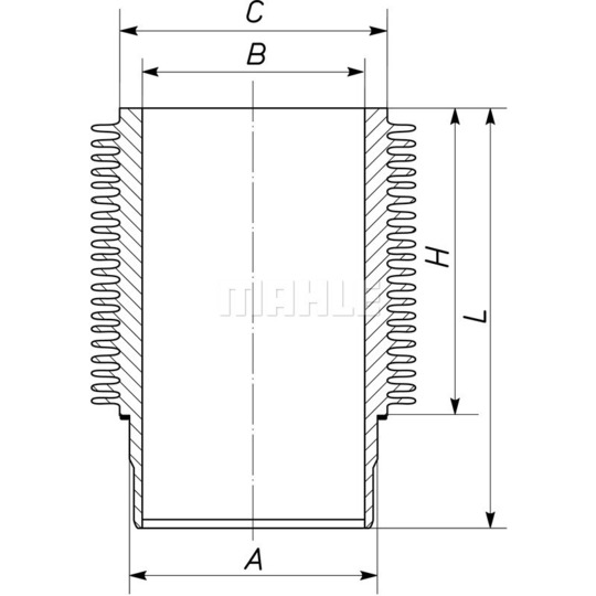 099 WR 29 01 - Cylinder Sleeve 