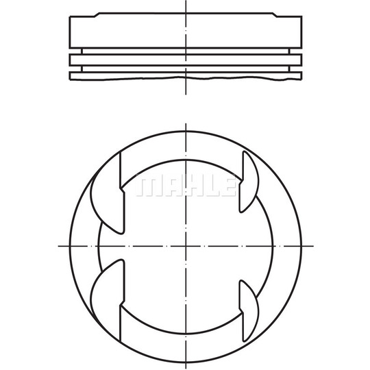 607 79 00 - Piston 