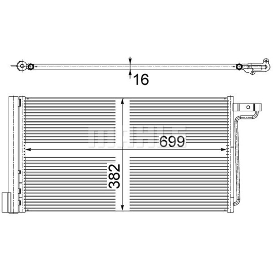 AC 29 000S - Condenser, air conditioning 