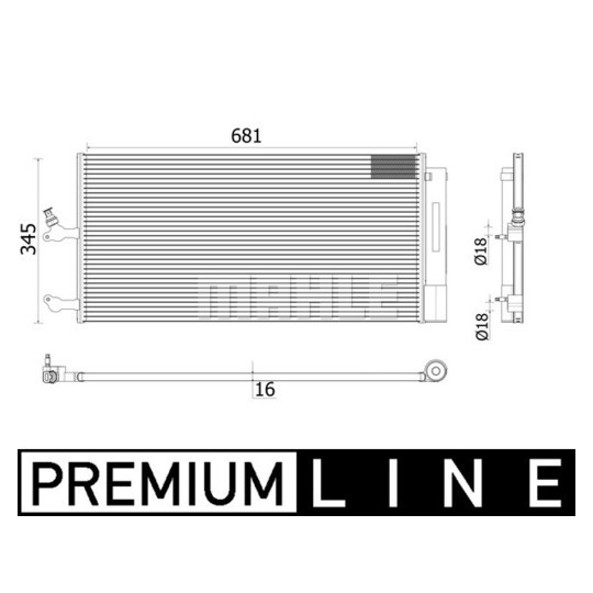 AC 942 000P - Kondensaator,kliimaseade 