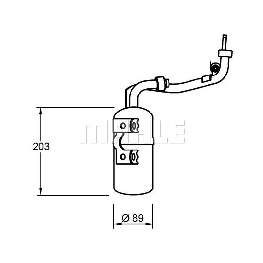 AD 277 000S - Dryer, air conditioning 