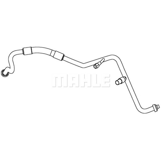 AP 103 000P - High-/Low Pressure Line, air conditioning 