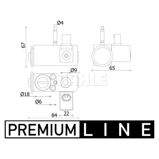 AVE 144 000P - Expansion Valve, air conditioning 