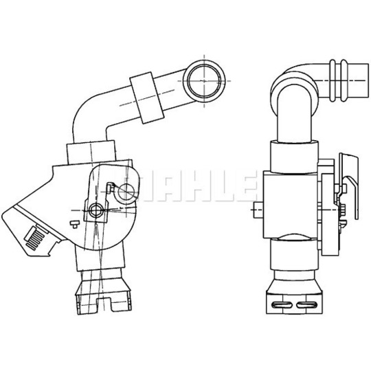 AVS 5 000P - Solenoid Valve, air conditioning 