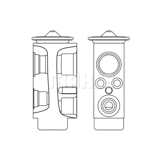 AVE 6 000S - Expansionsventil, klimatanläggning 