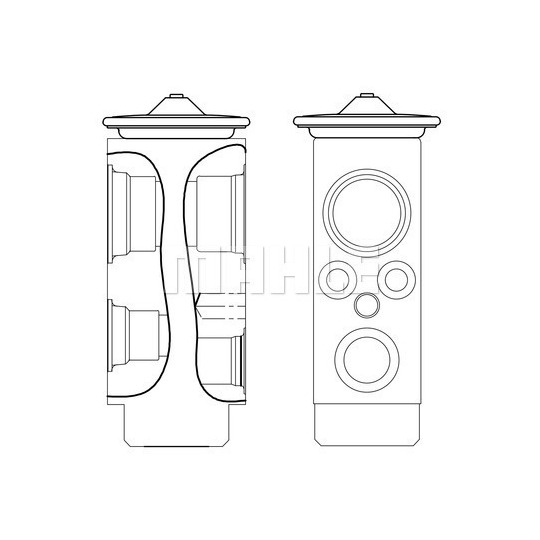 AVE 9 000S - Expansion Valve, air conditioning 