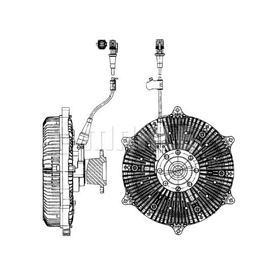 CFC 214 000P - Sidur, radiaatoriventilaator 