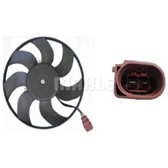 CFF 186 001S - Fan, radiator 