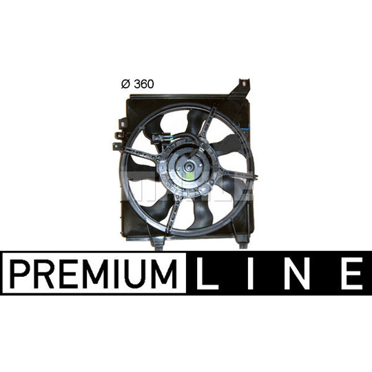 CFF 226 000P - Fan, radiator 