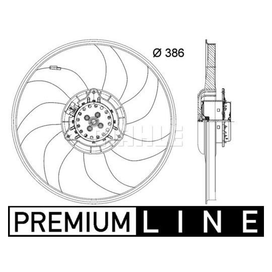 CFF 399 000P - Ventilaator,mootorijahutus 